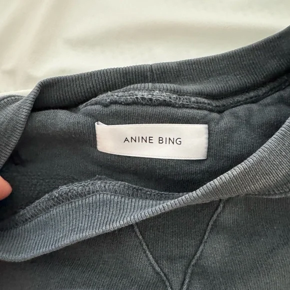 Black Graphic Sweatshirt with City Names - Picture 3 of 4